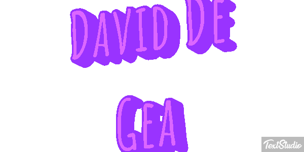 David De Gea Efeito do texto