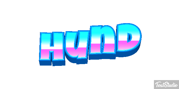 Hund Texteffekt