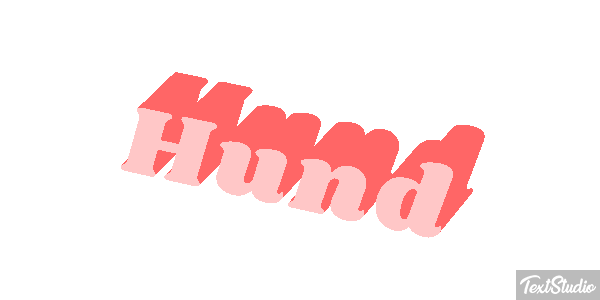 Hund Texteffekt