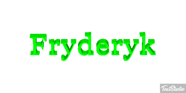 Fryderyk Effetto testo