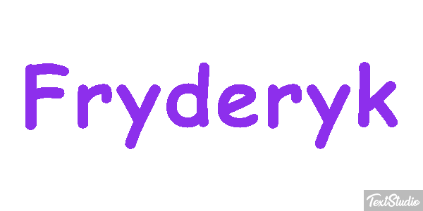 Fryderyk Effetto testo