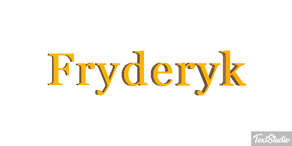 Fryderyk Effetto testo