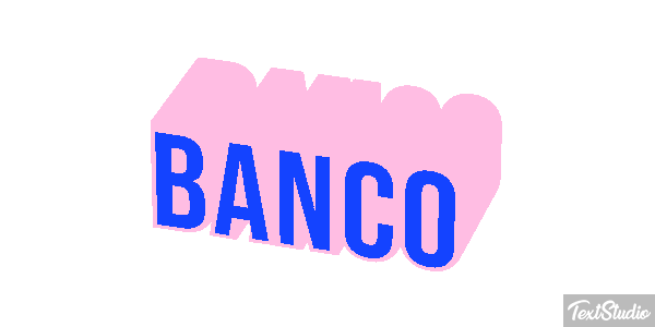 Banco Efeito do texto