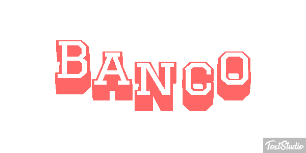 Banco Efeito do texto