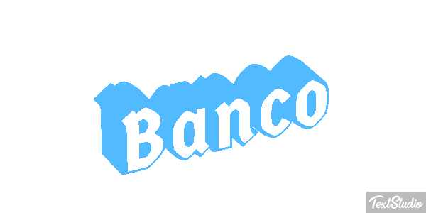 Banco Efeito do texto