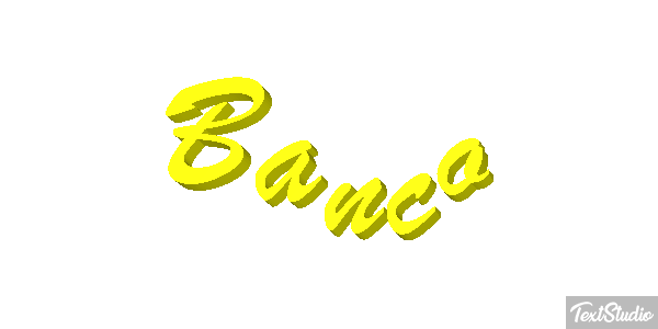 Banco Efeito do texto