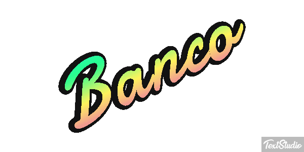 Banco Efeito do texto