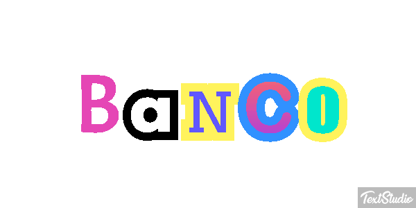 Banco Efeito do texto