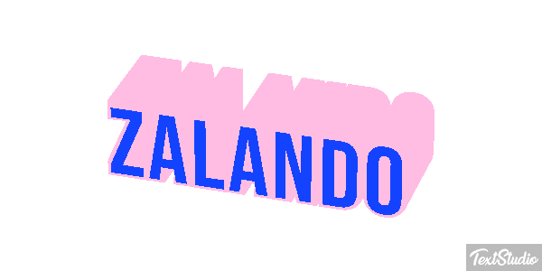Zalando Text effect