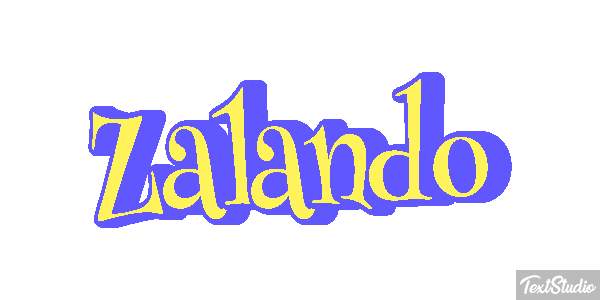 Zalando Text effect