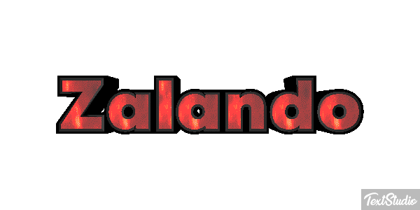 Zalando Text effect