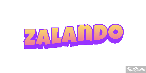 Zalando Text effect