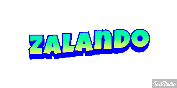 Zalando Text effect