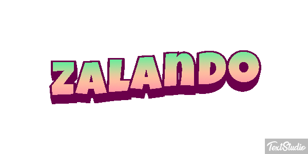 Zalando Text effect