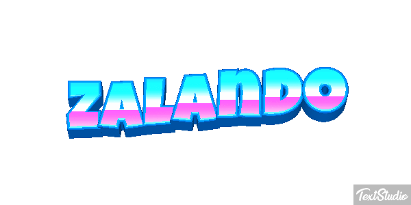 Zalando Text effect