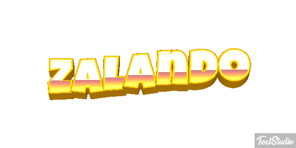 Zalando Text effect