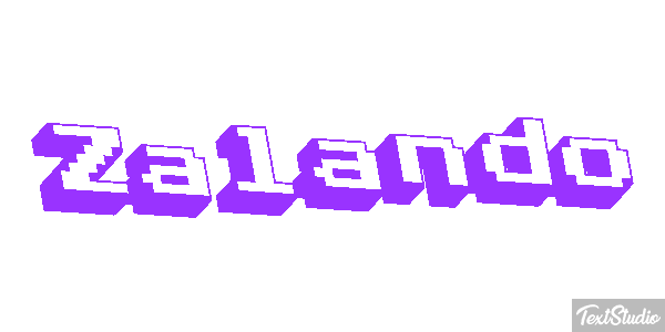 Zalando Text effect