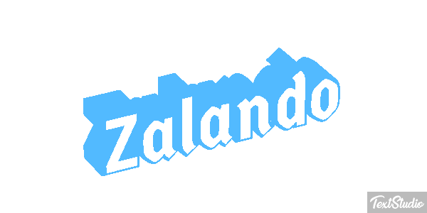 Zalando Text effect