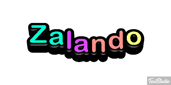 Zalando Text effect