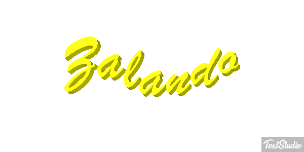 Zalando Text effect