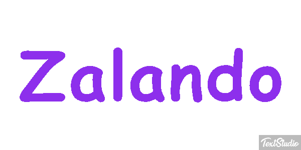 Zalando Text effect