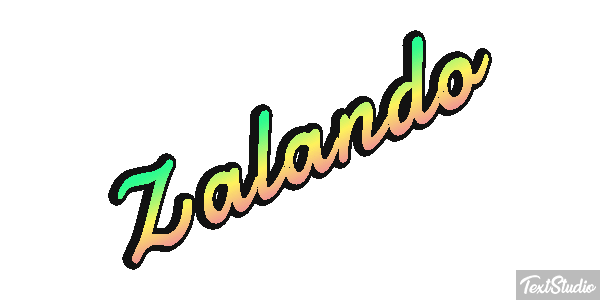 Zalando Text effect