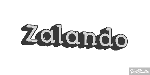 Zalando Text effect