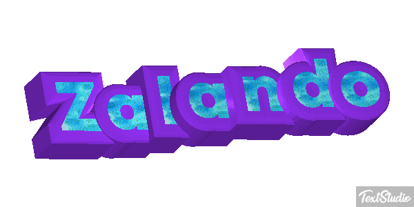 Zalando Text effect