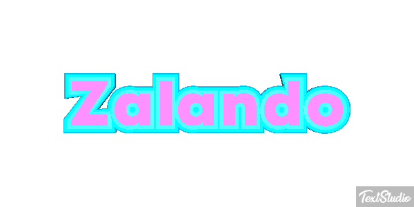 Zalando Text effect