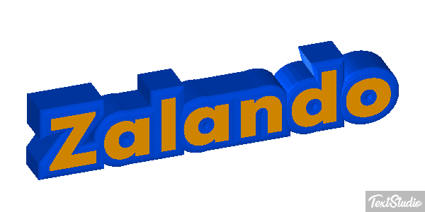 Zalando Text effect