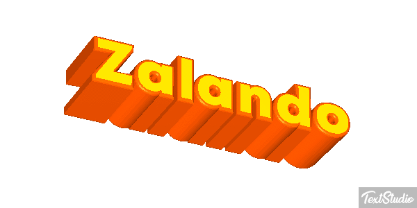 Zalando Text effect