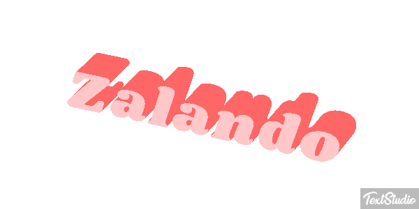 Zalando Text effect