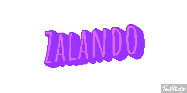 Zalando Text effect