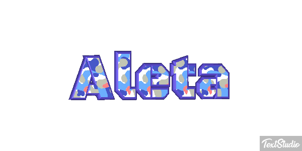Aleta Text effect