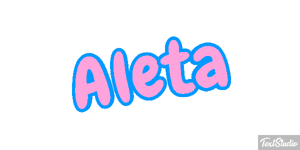 Aleta Text effect