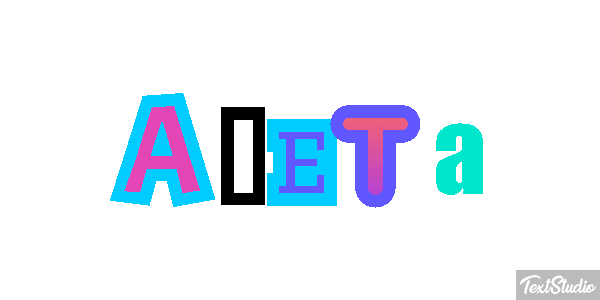 Aleta Text effect