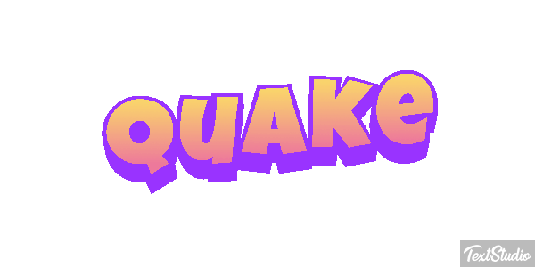 Quake Text effect