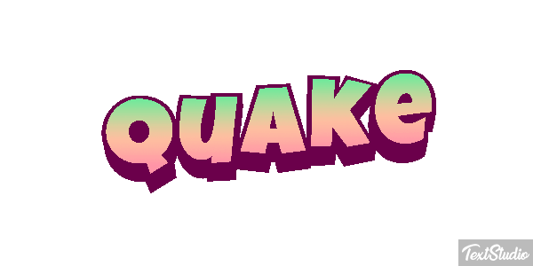 Quake Text effect