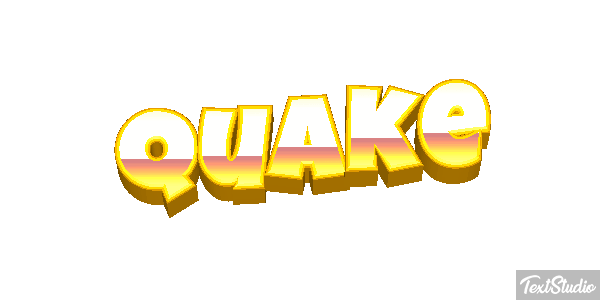 Quake Text effect