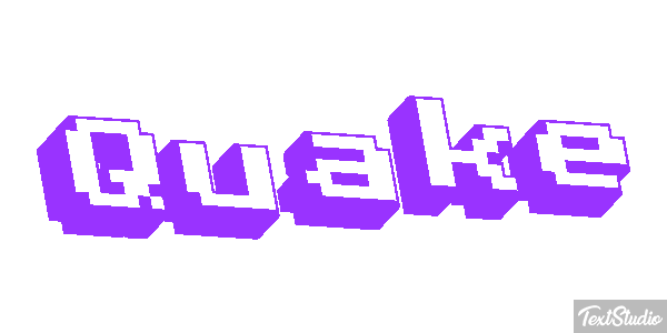 Quake Text effect