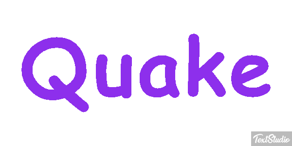 Quake Text effect