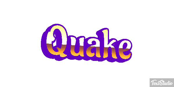 Quake Text effect