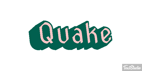Quake Text effect