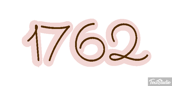 1762 Text effect