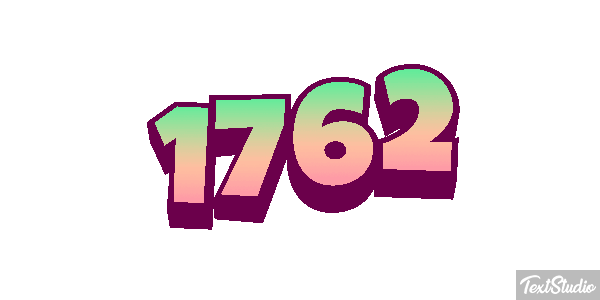 1762 Text effect