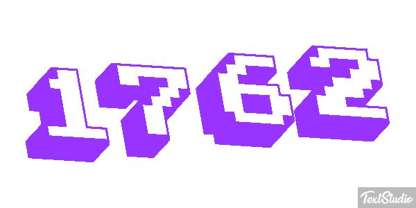 1762 Text effect