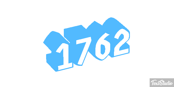 1762 Text effect
