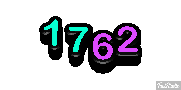 1762 Text effect