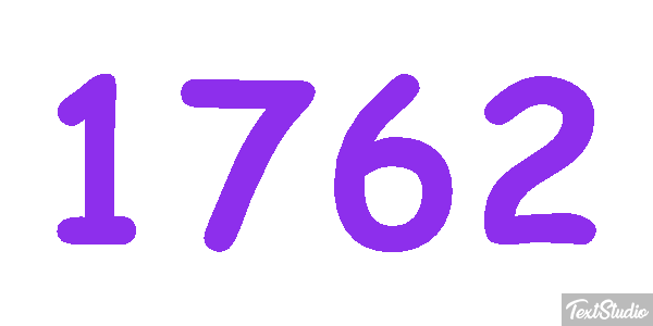 1762 Text effect