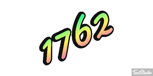 1762 Text effect